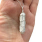 Sterling Silver | 14KT Gold Filled Wire Wrapped Howlite Cage Pendant