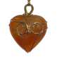 Sterling | 14KT Gold Filled Carnelian Wire Wrapped Owl Pendant