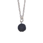 Black Lava Stone Aromatherapy Essential Oil Diffuser Necklace