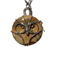 Sterling | 14KT Gold Filled Wire Wrapped Picture Jasper Owl Pendant