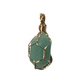 Sterling Silver | 14KT Gold Filled Mini Cage Fluorite Crystal Pendant