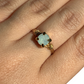 Sterling Silver | 14KT Gold Filled Opal Crystal Ring