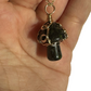 Sterling Silver | 14KT Gold Filled Bloodstone Wire Wrapped Mushroom Pendant